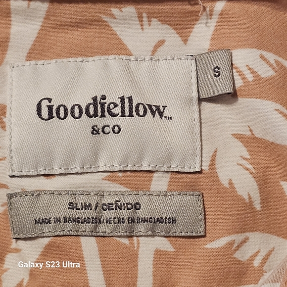 Goodfellow & Co. Men's Palm Tree Print Shirt - Picture 4 of 11